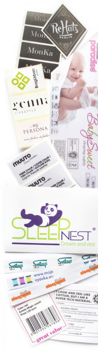 Key Categories Custom Printed Labels